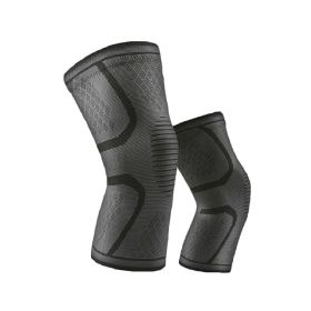 2 Piece(M) Of Sports Men's Compression Knee Brace Knee Pads Fitness Equipment Volleyball Basketball Cycling - Medium