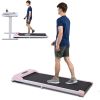 2 in 1 Under Desk Treadmill 2.5HP with Remote & Display – Home Office Use