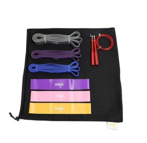 Resistance Training & Cardio Bundle – High-Speed Jump Rope + Variable & Super Resistance Bands