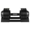 52LBS Adjustable dumbbell steel and plastic - as Pic