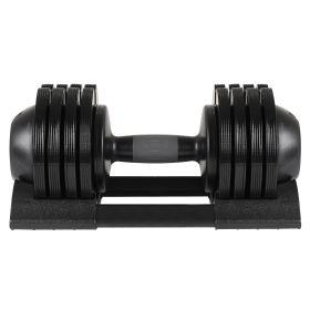 52LBS Adjustable dumbbell steel and plastic - as Pic