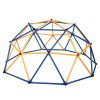 Kids Dome Climber Playground – Sturdy Outdoor & Indoor Climbing Frame with Swing Set for Fun & Fitness (Blue & Yellow)