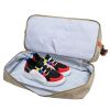 Foldable Waterproof Gym Bag Carry Duffel Bag for Sports and Travel - black