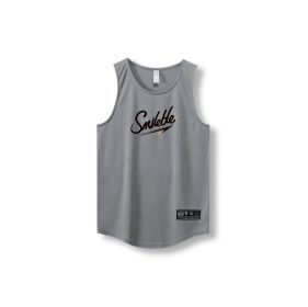 Loose Men Running Vest 2022 Outdoor street basketball Gym Sleeveless Letter Print Shirt Quick Dry Fitness Bodybuilding Tank Tops - 870 vest10 - 4XL
