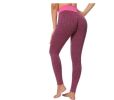 High Waist Workout Seamless Leggings Yoga Pants - Gray - S