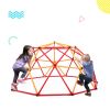 Children Dome Climber Playground Kids Swing Set Climbing Frame Backyard Gym Develop Confidence for Fun Indoor Outdoor XH - red&yellow