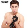 Aolikes 1pair Unisex Fitness Workout Gloves For Weightlifting Cycling Exercise Training Pull Ups Fitness Climbing And Rowing - Black Grey - S