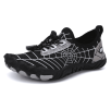 New children's fitness sports shoes outdoor beach swimming shoes upstream stream shoes - Black/White - 28