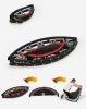 Foldable Fitness Trampoline – 48" Portable Indoor/Outdoor Rebounder with Soft Rubber Feet for Cardio, Core Training & Weight Loss – Black