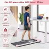 2 in 1 Under Desk Treadmill 2.5HP with Remote & Display – Home Office Use