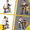 2-in-1 Bicep & Tricep Curl Machine – Adjustable Seat, Strength Training Home Gym