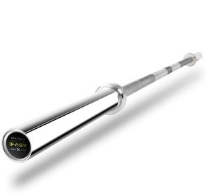 Barbell Bar for 2" Olympic Plates, Home Gym Weightlifting Bar 4Ft Solid Chrome Weight Bar 5Ft Fitness Training Curl Barbell 7.2Ft - as Pic