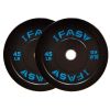 Olympic Bumper Weight Plates, Rubber Plate with 2-Inch Steel Insert Rubberized Weightlifting Barbell Plates 45LB, Pairs or Sets - as Pic