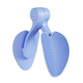 Hip Trainer Inner Thigh Pelvic Floor Muscle Strengthening Equipment Women Weight loss equipment pelvic hip trainer - Blue