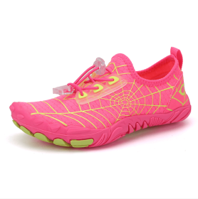 New children's fitness sports shoes outdoor beach swimming shoes upstream stream shoes - Rose Color - 33