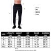 Mens 3 Pack Fleece Active Athletic Workout Jogger Sweatpants - 3pcs black white green - L