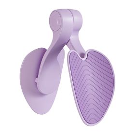 Hip Trainer Inner Thigh Pelvic Floor Muscle Strengthening Equipment Women Weight loss equipment pelvic hip trainer - Purple