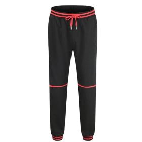 Sweatpants Active Sports Running Workout Pant With Pockets - Red - L