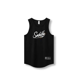Loose Men Running Vest 2022 Outdoor street basketball Gym Sleeveless Letter Print Shirt Quick Dry Fitness Bodybuilding Tank Tops - 870 vest16 - XXXL
