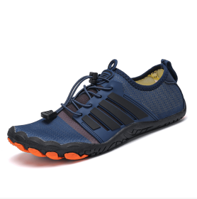 New couple fitness sneakers beach swimming shoes multifunctional outdoor shoes - Dark blue - 42