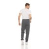 Mens 3 Pack Fleece Active Athletic Workout Jogger Sweatpants - 3pcs black gray green - S
