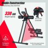 LCD Power Plank Ab Workout Machine – Adjustable Resistance, Foldable, Full-Body Trainer