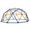Kids Dome Climber Playground – Sturdy Outdoor & Indoor Climbing Frame with Swing Set for Fun & Fitness (Blue & Yellow)