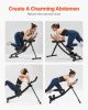 AB Workout Machine Equipment Home Gym Core Abdominal Trainers Dual-track - Default