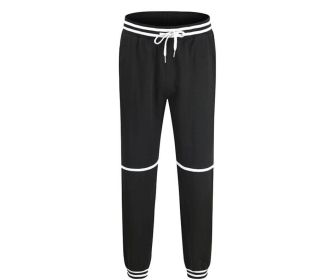 Sweatpants Active Sports Running Workout Pant With Pockets - Black - L
