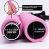 2-Section Pilates Bar with Latex Resistance Bands – Portable Full Body Strength Training Equipment for Home, Travel, Yoga & Squats – Pink