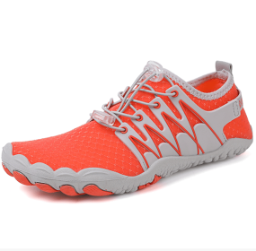 New couple fitness sneakers outdoor beach swimming shoes men's and women's outdoor fitness shoes - Orange - 40