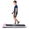 2 in 1 Under Desk Treadmill 2.5HP with Remote & Display – Home Office Use