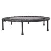 40-Inch Foldable Mini Exercise Trampoline for Adults & Kids – Adjustable Handle, 330 lb Capacity, Heavy-Duty Steel Frame