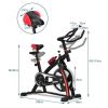 Indoor Cycling Bike – Adjustable Professional Exercise Bike with LED Display & Quiet Belt Drive