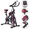 Indoor Cycling Bike – Adjustable Professional Exercise Bike with LED Display & Quiet Belt Drive