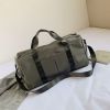 Shoe position dry and wet separation sports female yoga fitness bag large capacity travel bag sports training - V05-green