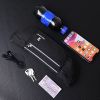 1pc Unisex Water Bottle Waist Bag; Multifunctional Elastic Phone Belt Bag; Fitness Training Equipment For Outdoor Sports Running - Black