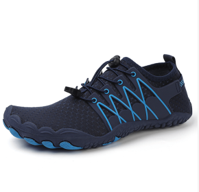 New couple fitness sneakers outdoor beach swimming shoes men's and women's outdoor fitness shoes - Dark blue - 37