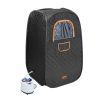 VEVOR 1200W Personal Steam Sauna Tent Loss Weight Detox Therapy Spa Compact - Compact Type - 1000 W