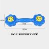 2 Pair Plastic Children Dumbbell Fitness Equipment Flower Shape Kid Toy Dumbbell - Default