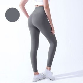 High Waist Naked feeling Leggings Push Up Sport Women Fitness Running Yoga Pants Energy Seamless Leggings Gym Girl leggings - M - Style5Grey