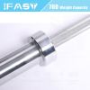 Barbell Bar for 2" Olympic Plates, Home Gym Weightlifting Bar 4Ft Solid Chrome Weight Bar 5Ft Fitness Training Curl Barbell 7.2Ft - as Pic