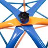 Kids Dome Climber Playground – Sturdy Outdoor & Indoor Climbing Frame with Swing Set for Fun & Fitness (Blue & Yellow)