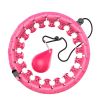 Lazy thin waist weight loss circle - Grapefruit pink - 24 knots