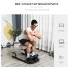 Soozier 3-in-1 Padded Push Up Sit Up Deep Sissy Squat Machine Home Gym Fitness Equipment, Black - as Pic