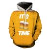 Fashion Men Women Plus Size 3D Print Food Loose Couples Hoodies Casual Hip Hop Unisex Hooded Sweatshirt - QYDM076 - L/XL
