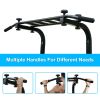 Power Tower Pull Up Bar Workout Dip station for Strength Training, Suitable for Home Gym Fitness - as Pic