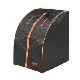 VEVOR Sauna Tent Far Infrared 1050W Personal Home Spa Loss Weight Detox Therapy - Half-body Type - 1050W