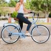 26-Inch Women's Bike – 7-Speed Cruiser Bicycle with Steel Frame & Comfortable Seat