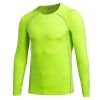 Men's Athletic Long Sleeve Compression Shirts Cool Dry Sport Workout Underwear Shirt,Athletic Base Layer Top - M - Black